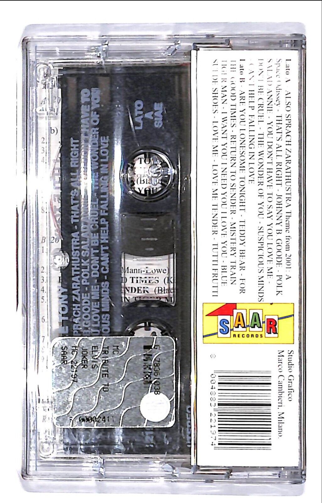 EBOND Little Tony - Tribute To Elvis Cassetta CA000761