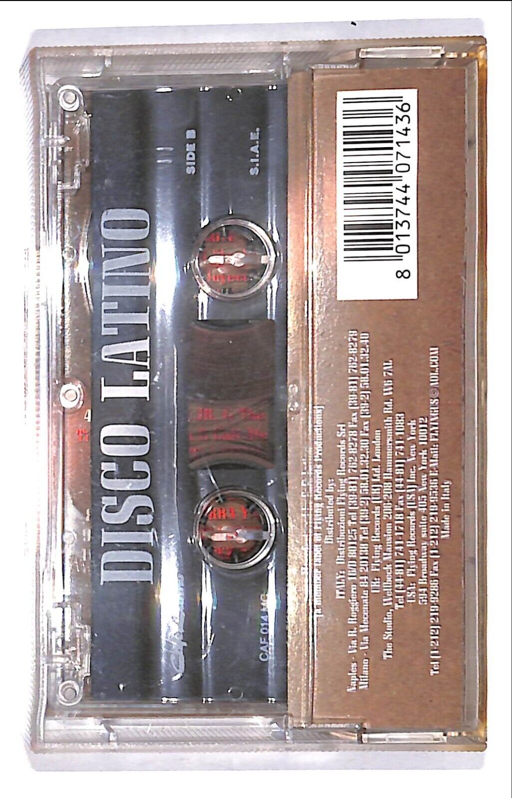 EBOND Claudio Casalini - Disco Latino Cassetta CA000783