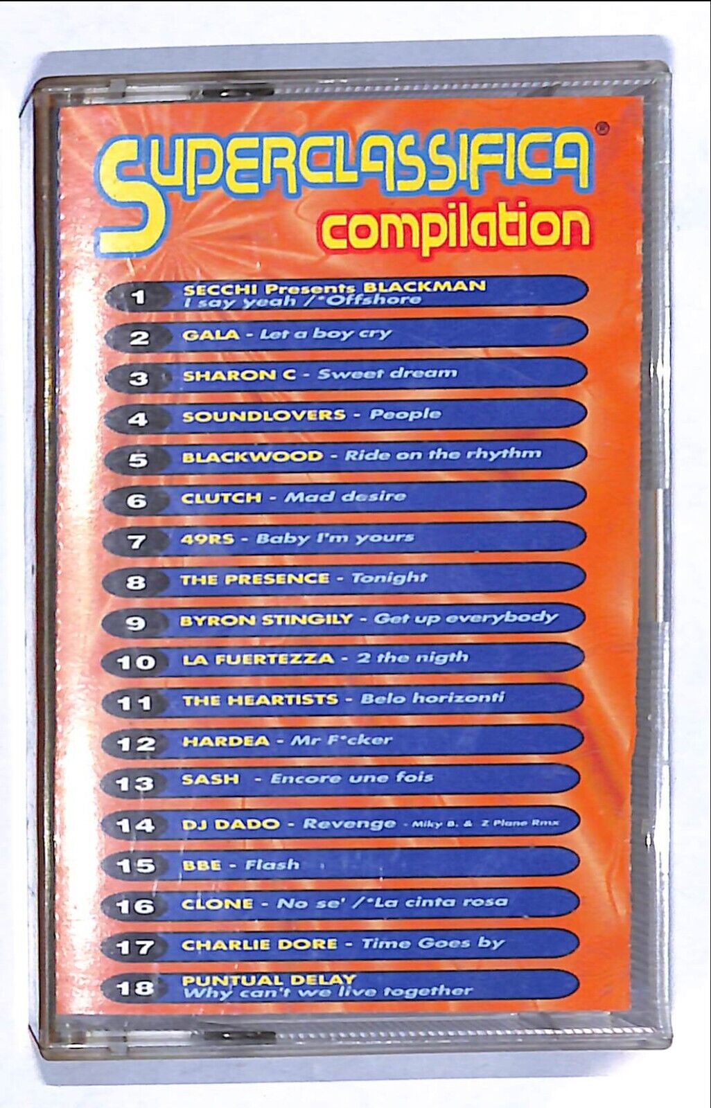 EBOND Various - Superclassifica Compilation Cassetta CA000788