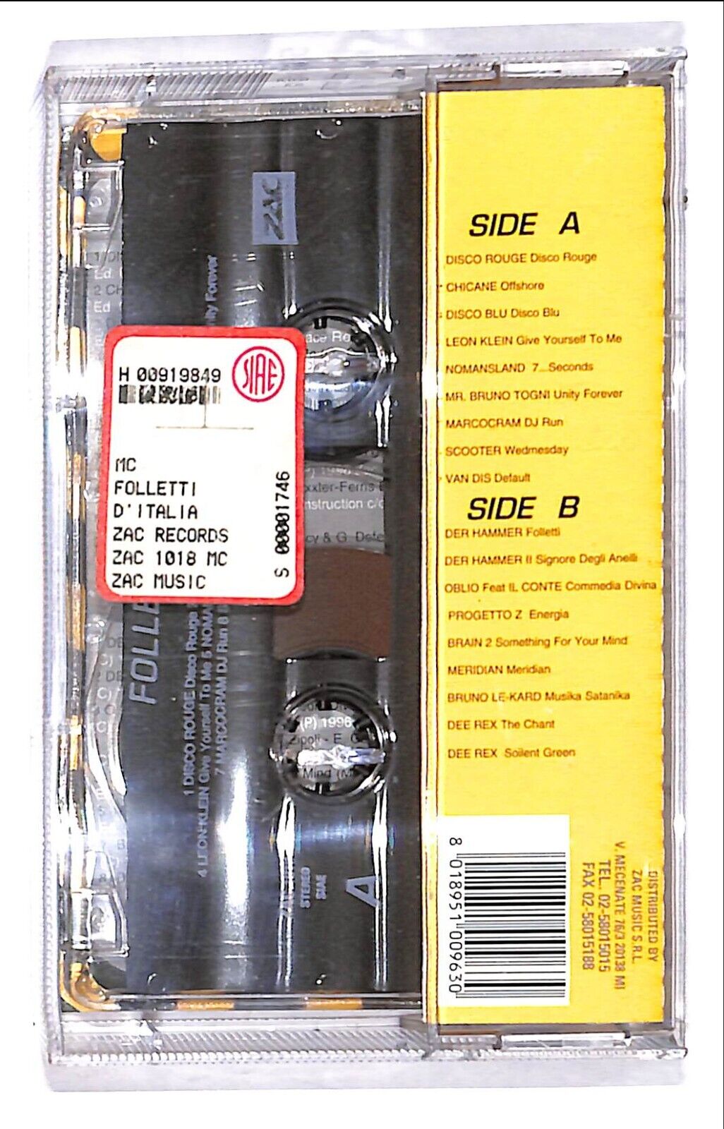 EBOND Various - Folletti D'italia Cassetta CA000791