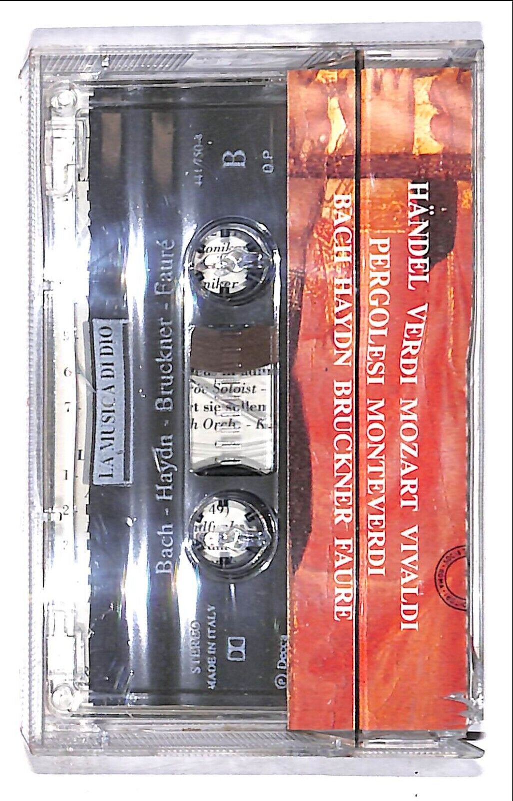 EBOND Various - La Musica Di Dio Cassetta CA000852