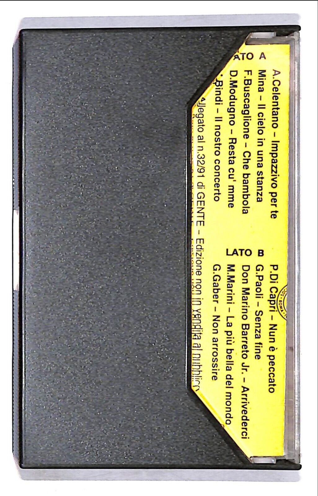 EBOND Various - Le Canzoni Dell'estate Cassetta CA000857