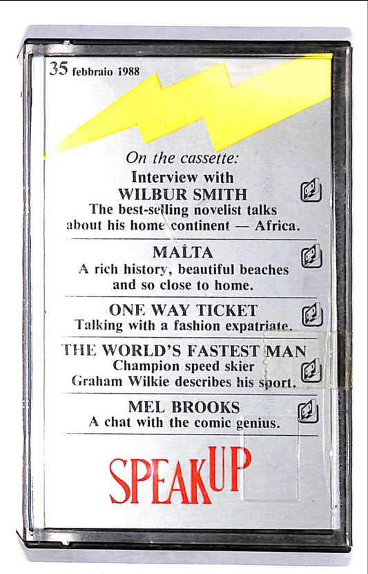 EBOND Various - Speakup 35 Febbraio 1988 Cassetta CA000870