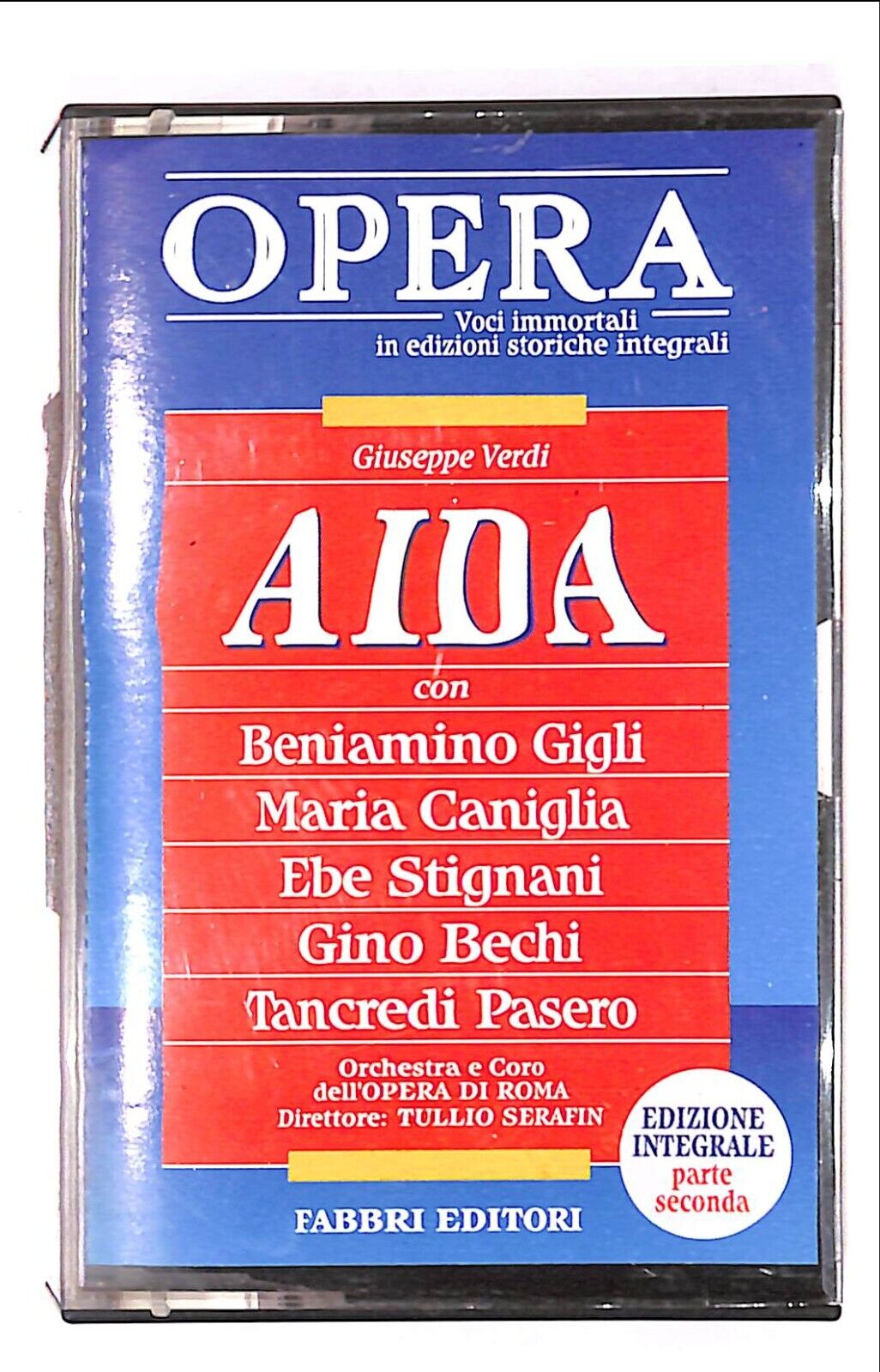 EBOND Giuseppe Verdi - Aida - Seconda Parte Cassetta CA000891