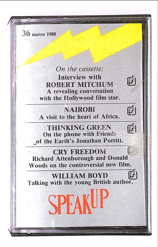 EBOND Various - Speakup 36 Marzo 1988 Deagostini Cassetta CA000892