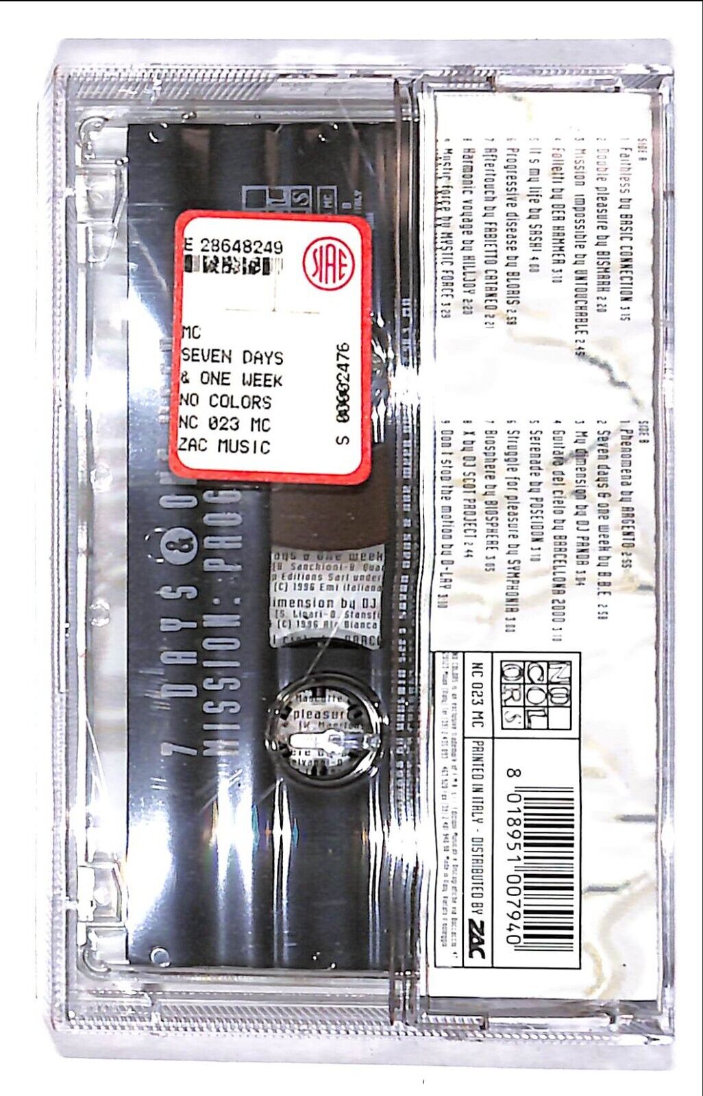 EBOND Various - 7 Days & One Week - Mission: Progressive Cassetta CA000952