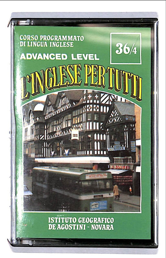 EBOND L'inglese Per Tutti Vol.36/4 Units 106-108 Deagostini Cassetta CA000986