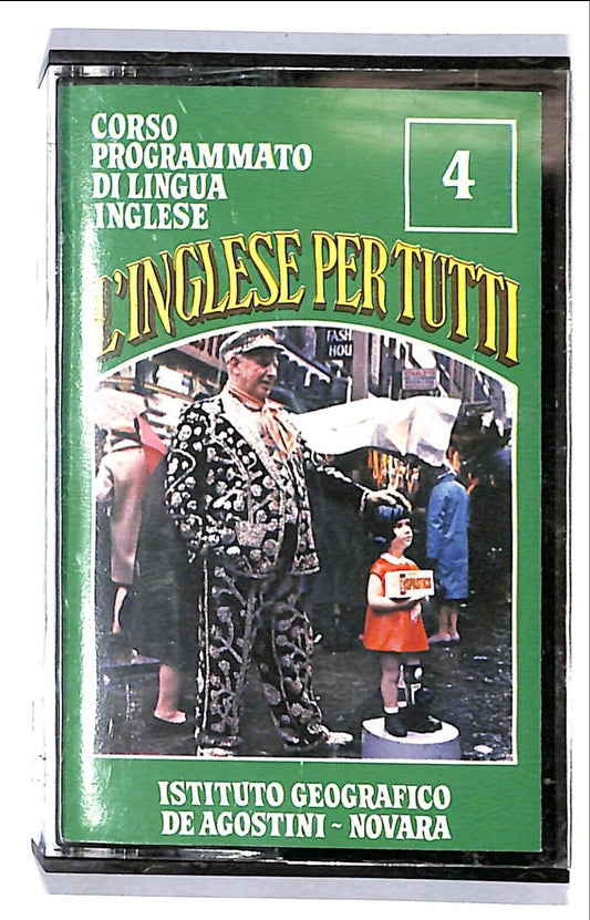 EBOND L'inglese Per Tutti Vol.4 Units 10 -12 Deagostini Cassetta CA001001