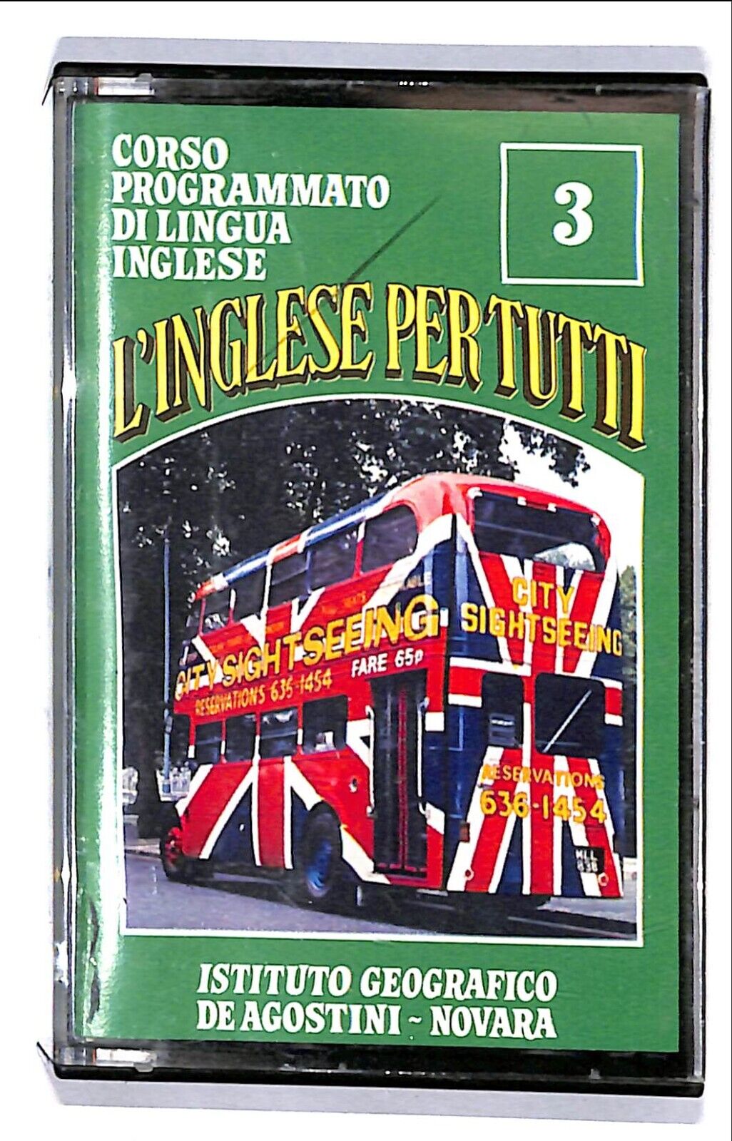 EBOND L'inglese Per Tutti Vol.3 Units 7 - 9 Deagostini Cassetta CA001002