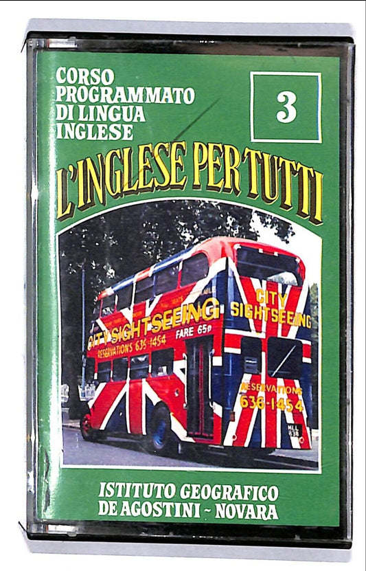 EBOND L'inglese Per Tutti Vol.3 Units 7 - 9 Deagostini Cassetta CA001002