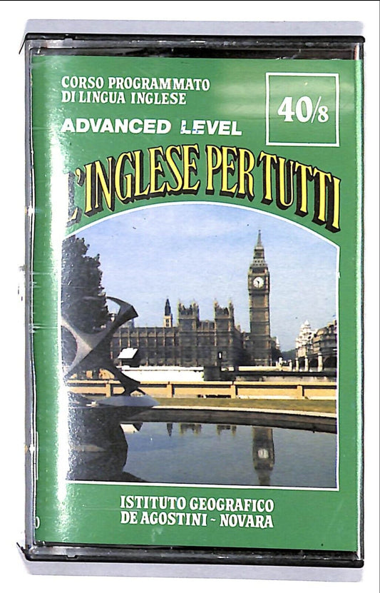 EBOND L'inglese Per Tutti Vol.40/8 Units 118-120 Deagostini Cassetta CA001006