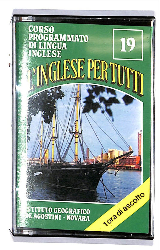 EBOND L'inglese Per Tutti Vol.19 Units 55-57 Deagostini Cassetta CA001007