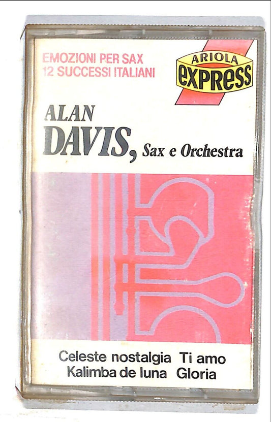 EBOND Alan Davis Sax & Orchestra– Emozioni Per Sax Cassetta CA001185