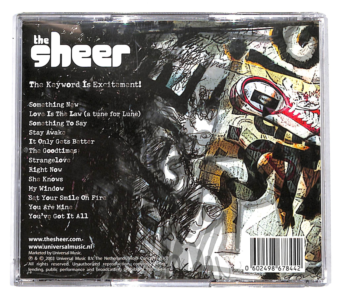 EBOND The Sheer - The Keyword Is Excitement CD CB033004