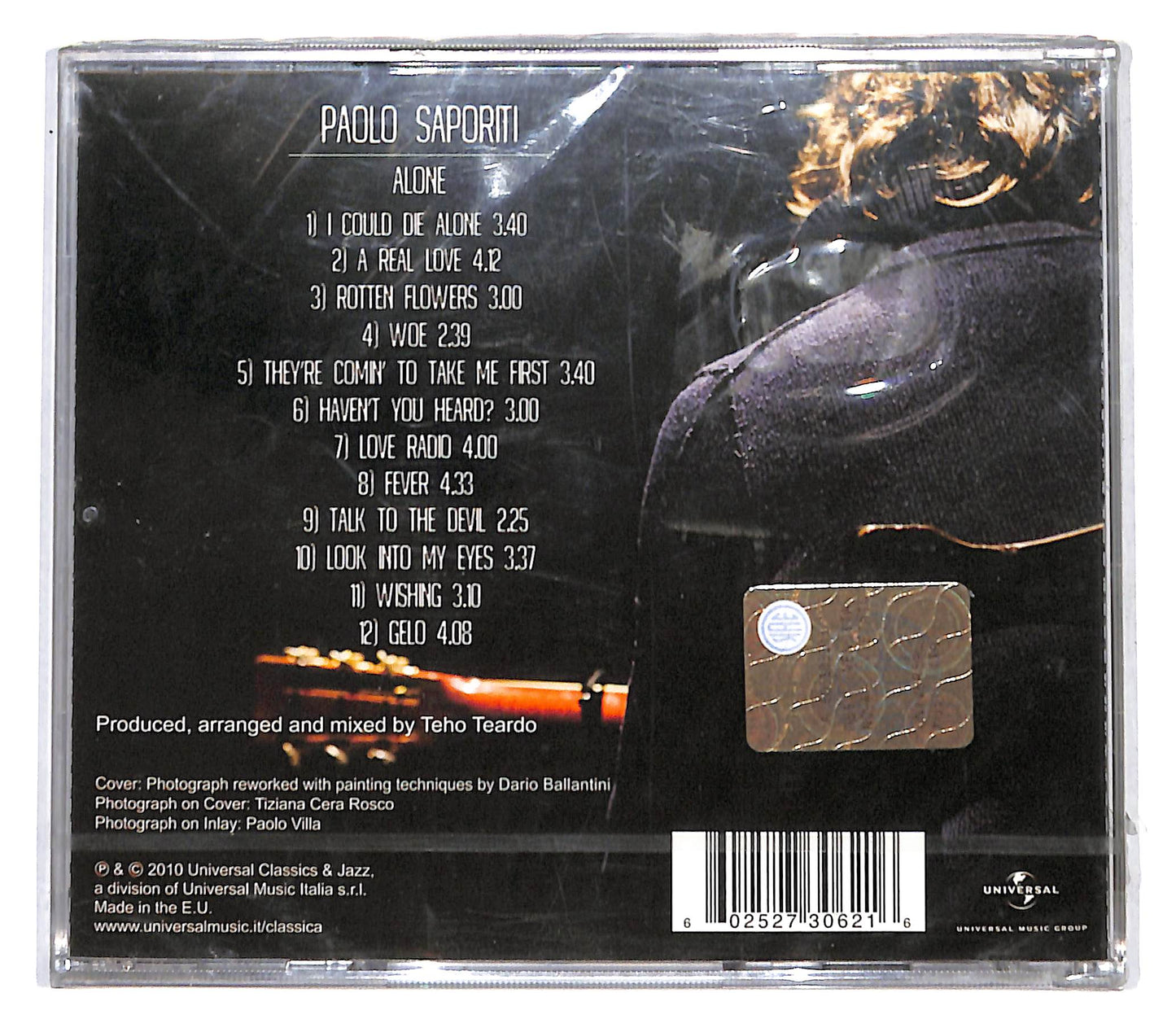 EBOND Paolo Saporiti - Alone CD CB033012