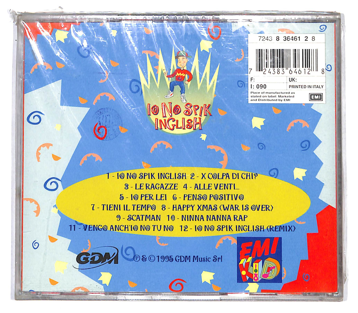 EBOND Gabriele E I No Spik Inglish - Io No Spik Inglish CD CB033014