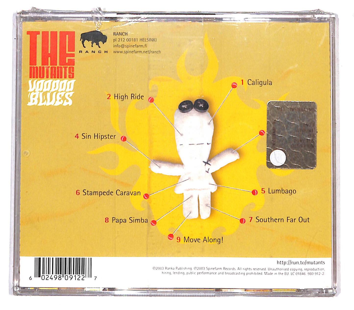 EBOND The Mutants - Voodoo Blues CD CB033029