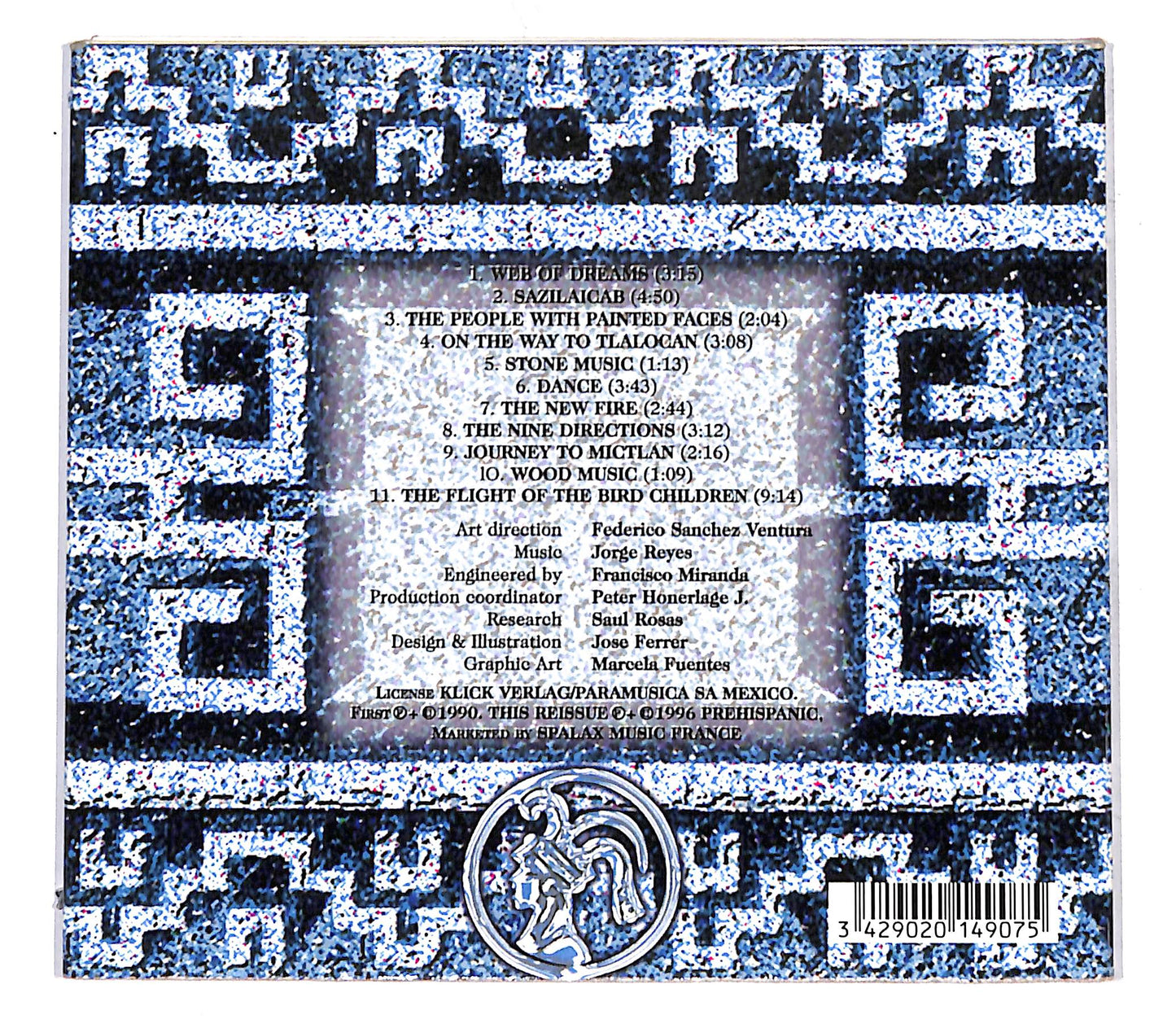 EBOND Jorge Reyes - Prehispanic CD CB033036