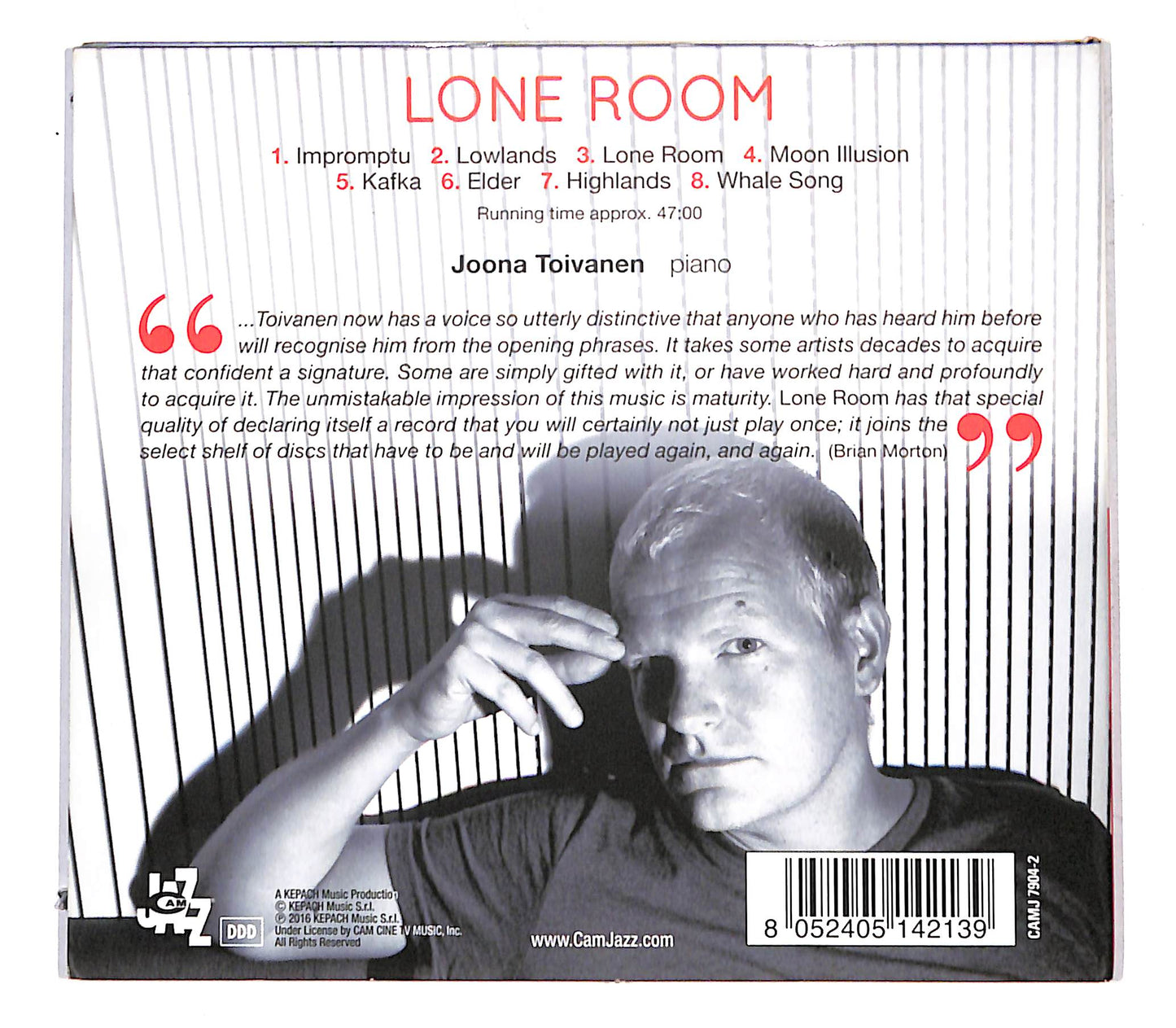 EBOND Joona Toivanen - Lone Room DIGIPACK CD CB033040