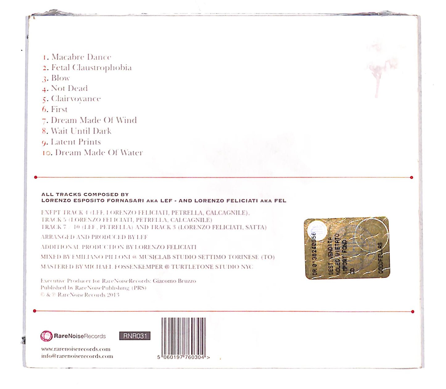 EBOND Berserk! - Berserk! DIGIPACK CD CB033049