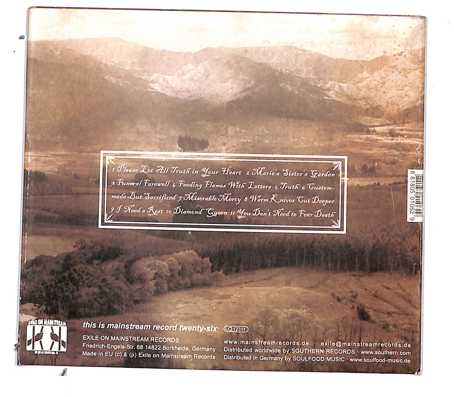 EBOND Voodooshock - Marie's Sister's Garden CD CB033052