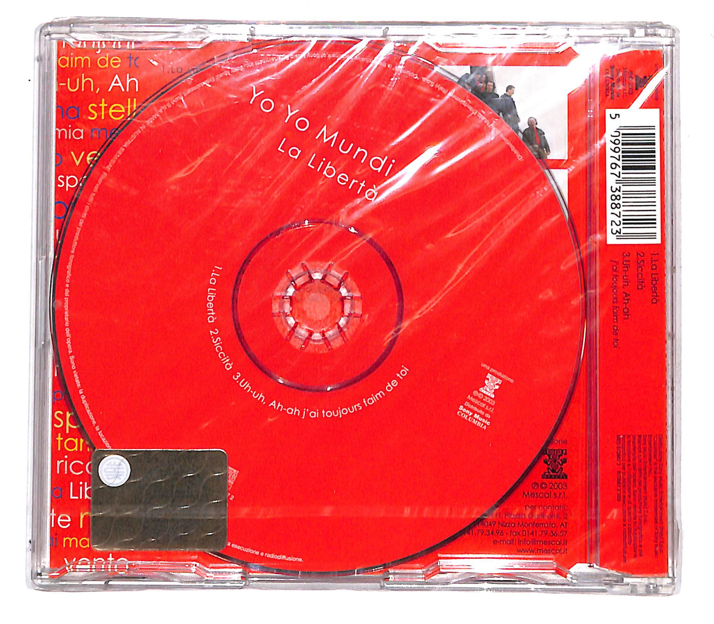 EBOND Yo Yo Mundi - La Liberta CD CB033057
