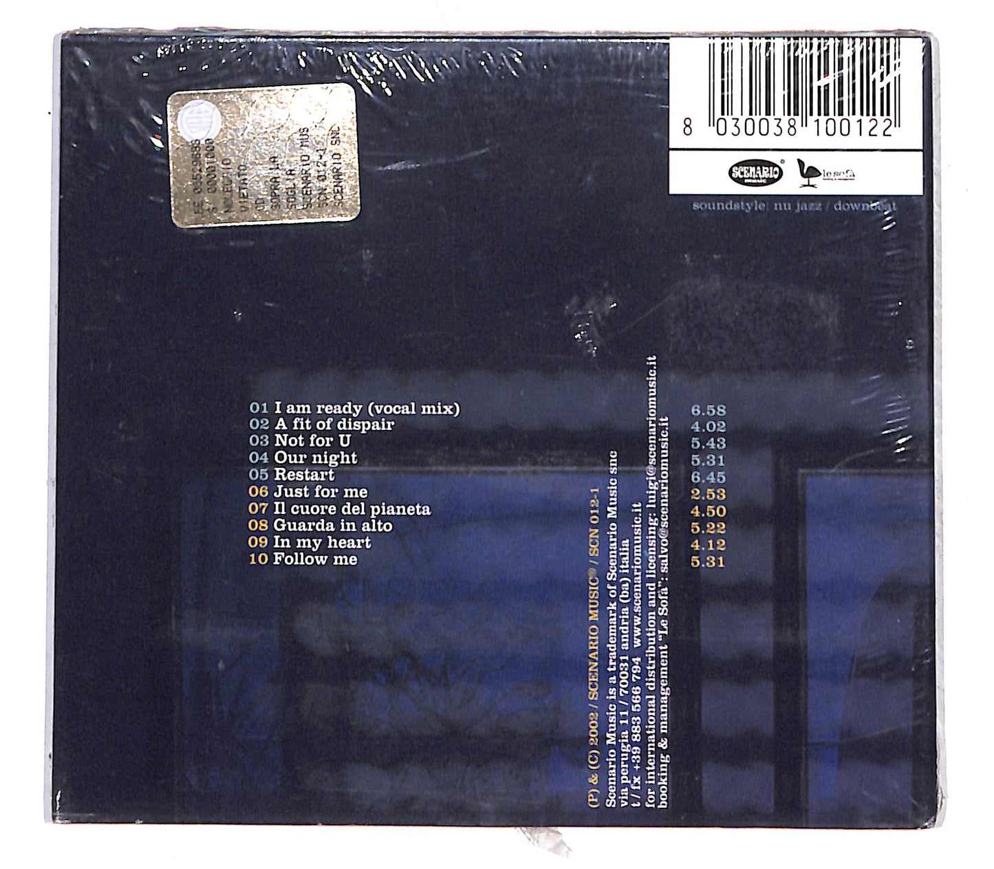 EBOND Ganesh - Sopra La Soglia DIGIPACK CD CB033060