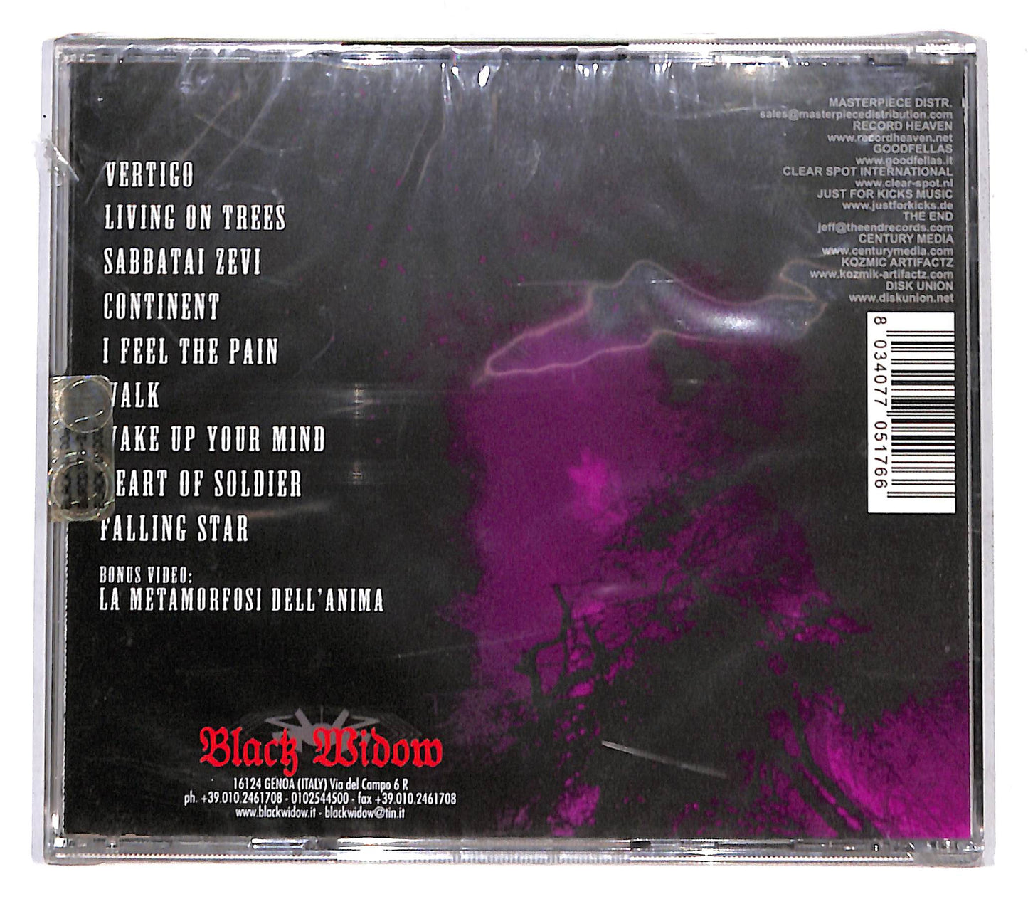 EBOND Thomas Hand Chaste Witchfield - Sabbatai Zevi CD CB033067