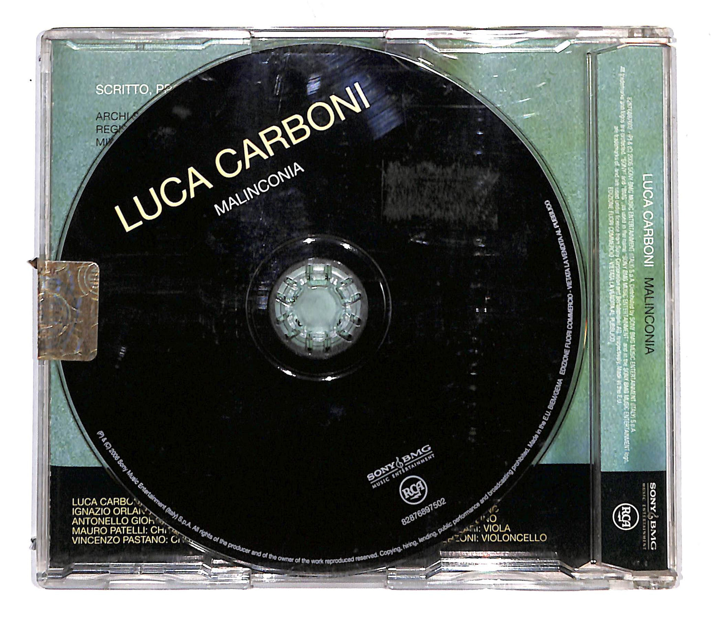 EBOND Luca Carboni - Malinconia CD CB033069