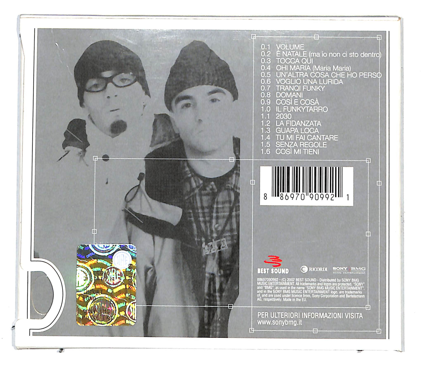 EBOND Articolo 31 - Greatest Hits DIGIPACK CD CB034303