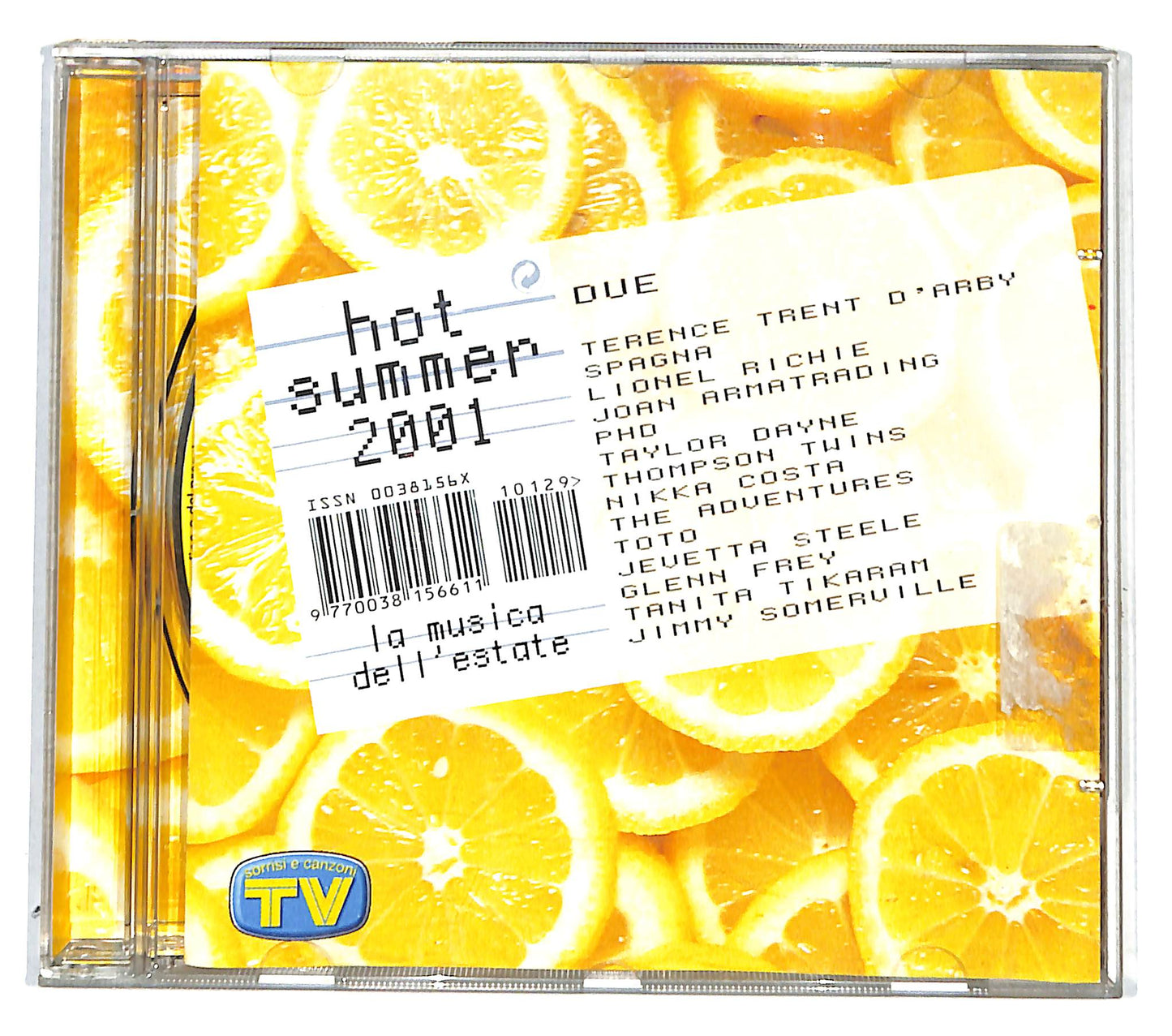 EBOND Various - Hot Summer 2001 - Due EDITORIALE CD CB034309