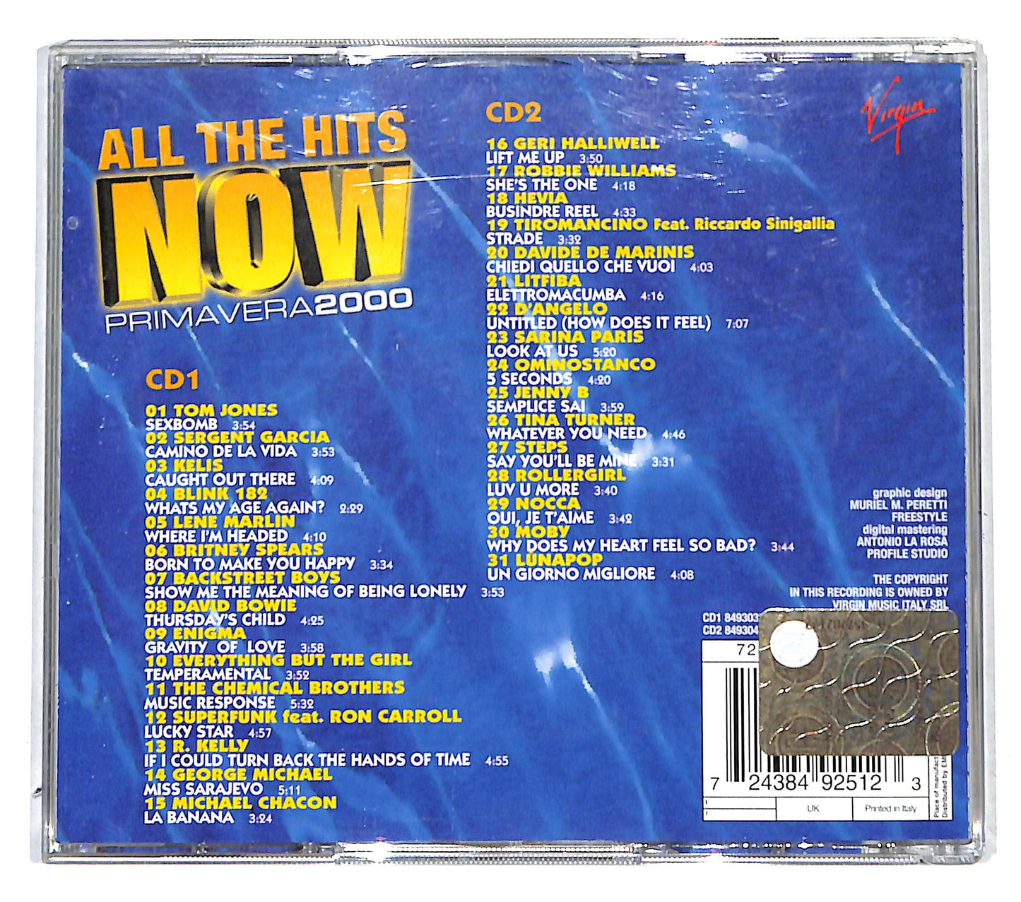 EBOND All The Hits Now Vol.1 (Primavera 2000) CD CB034312
