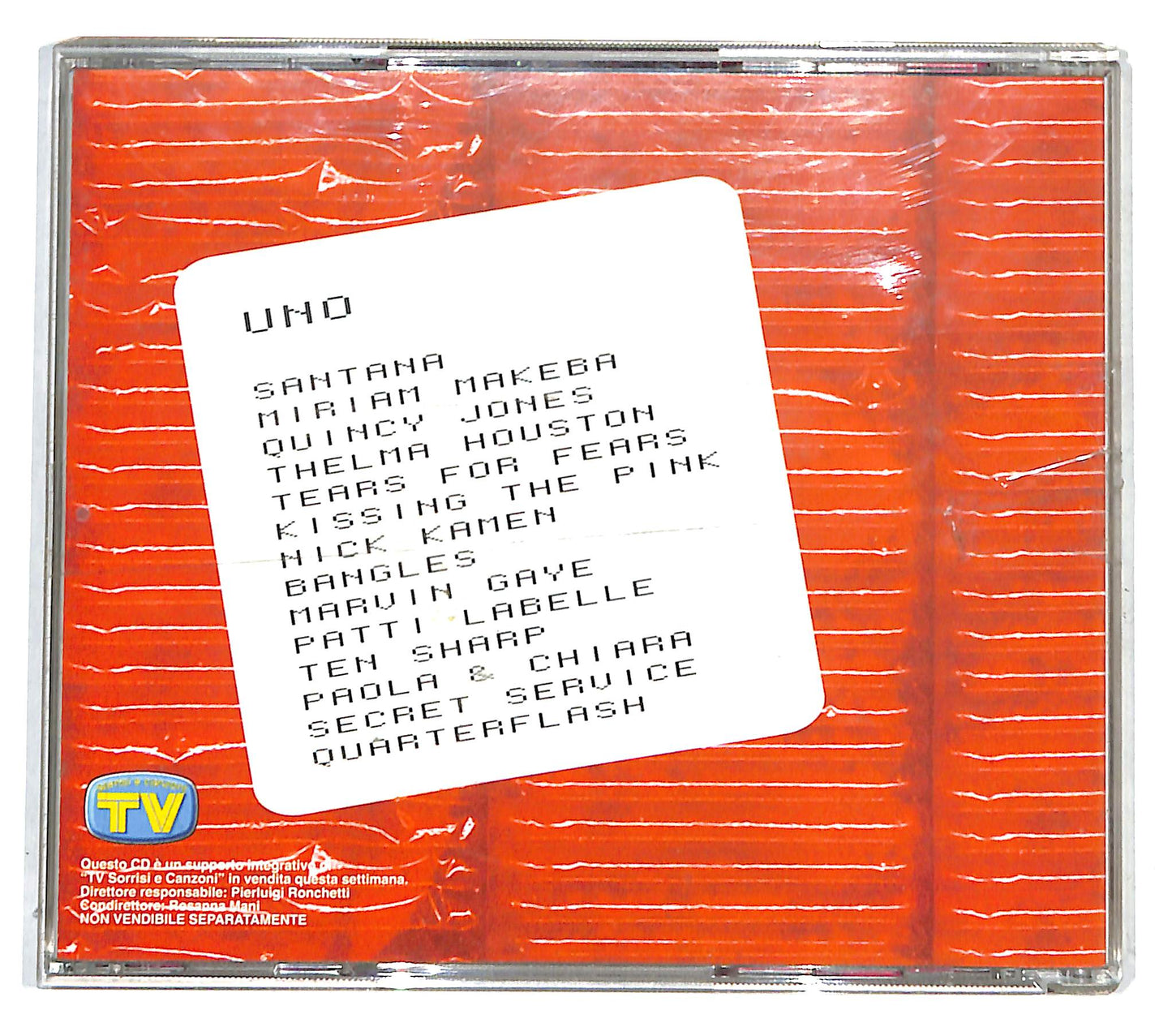 EBOND Various - Hot Summer 2001 - Uno EDITORIALE CD CB034314