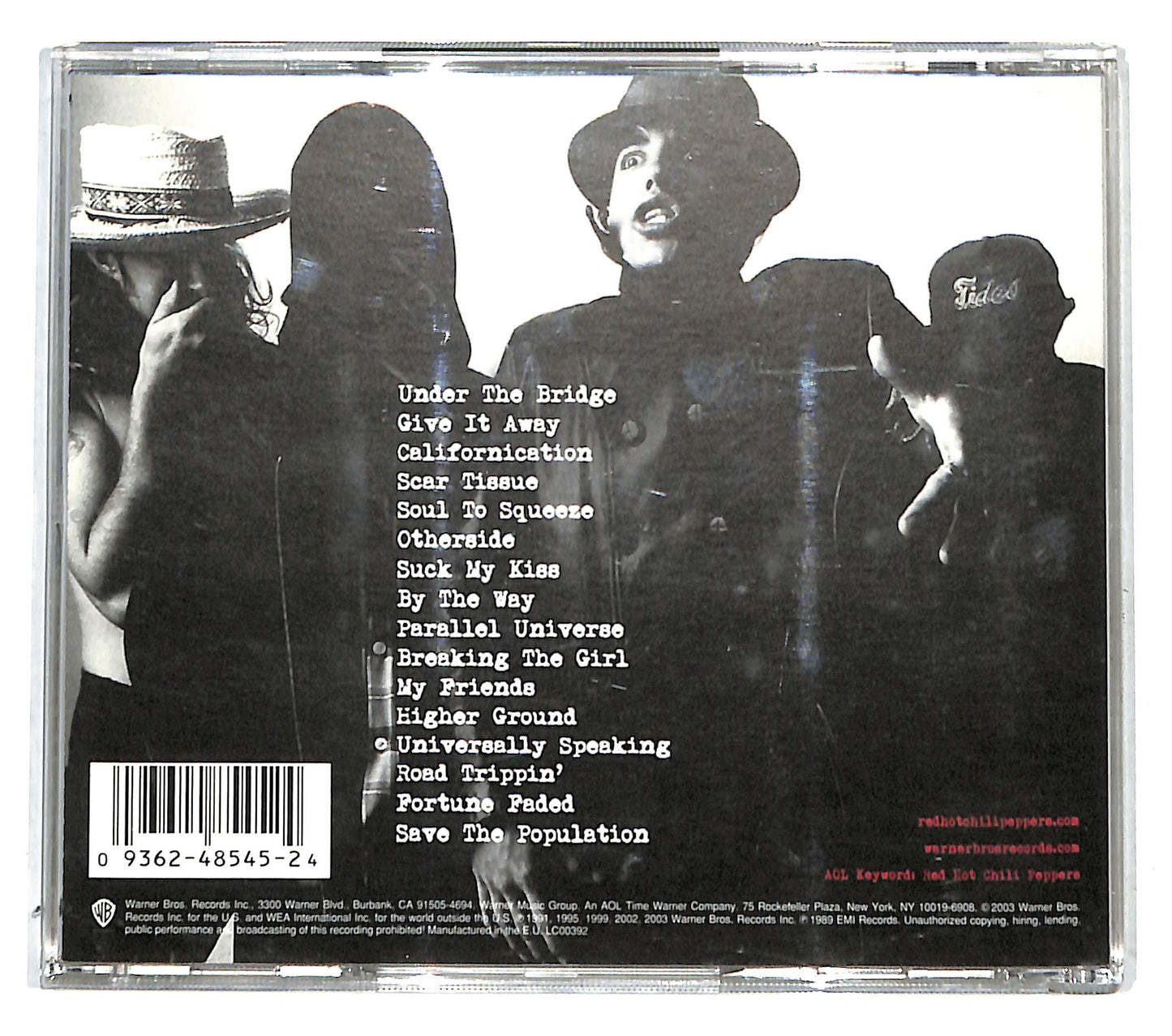 EBOND Red Hot Chili Peppers - Greatest Hits CD CB034317
