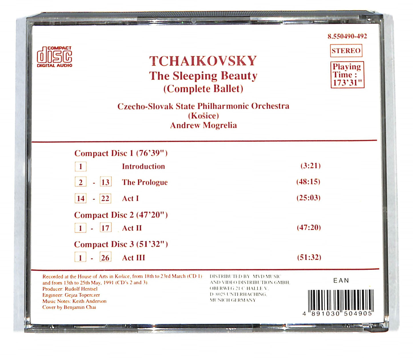 EBOND Tchaikovsky - The Sleeping Beauty Op. 66 CD CB034322