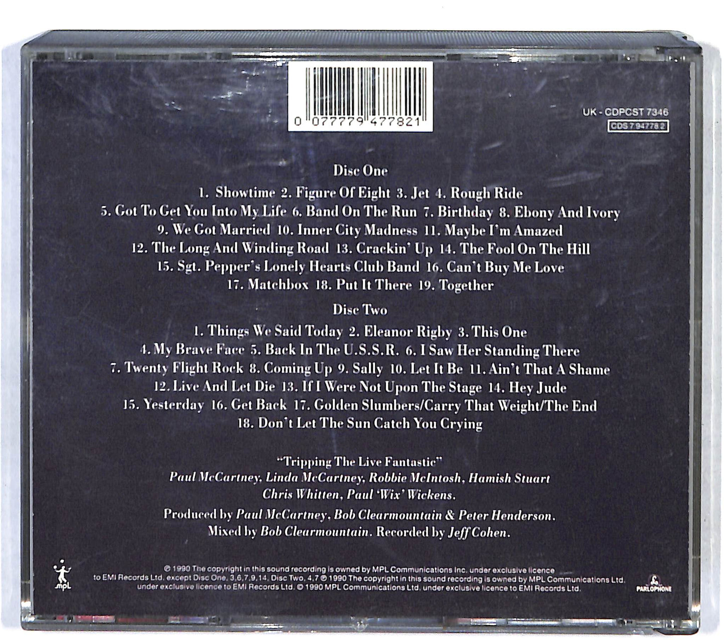 EBOND Paul McCartney - Tripping The Live Fantastic CD CB034324