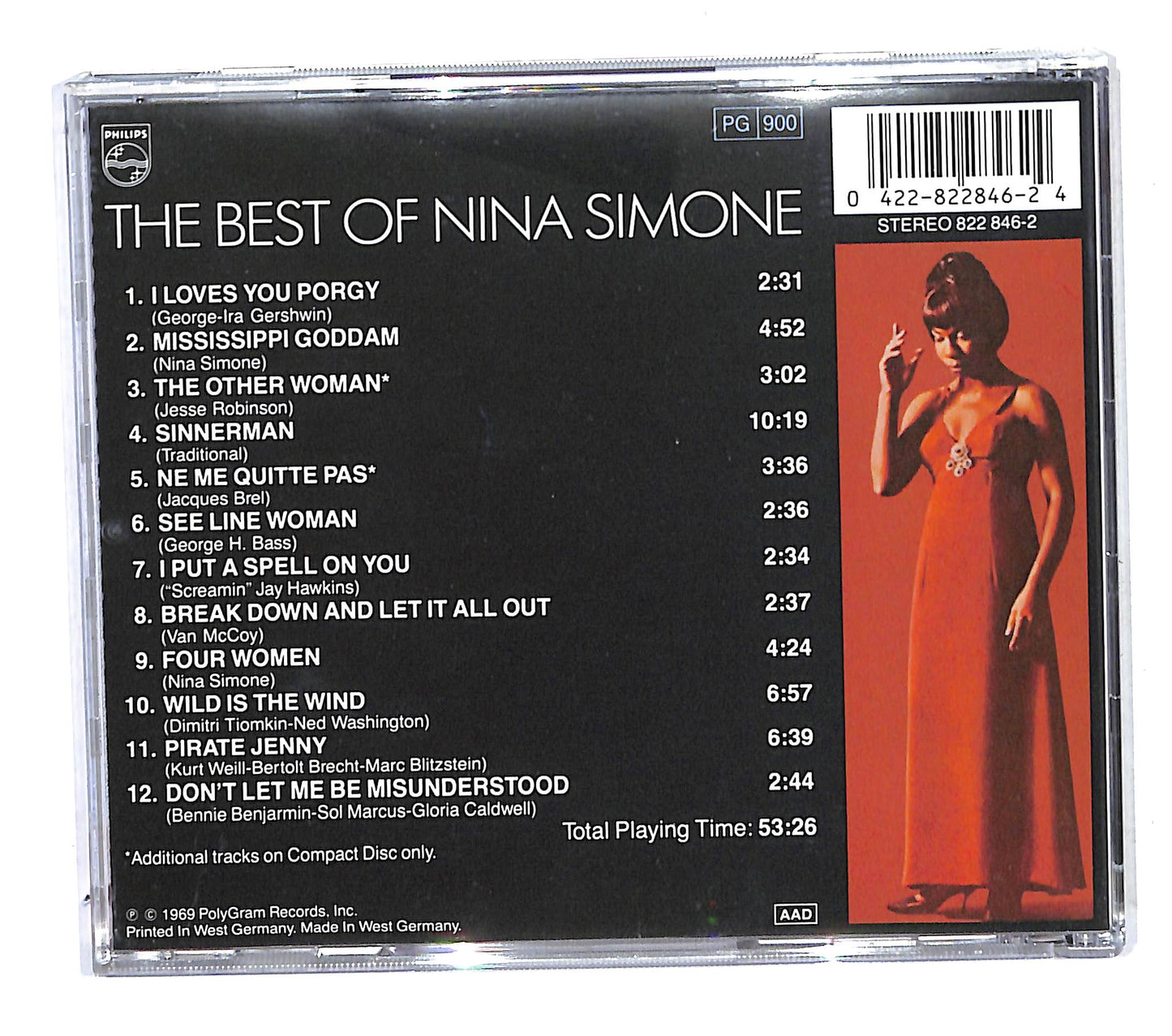 EBOND Nina Simone - The Best Of Nina Simone CD CB034333