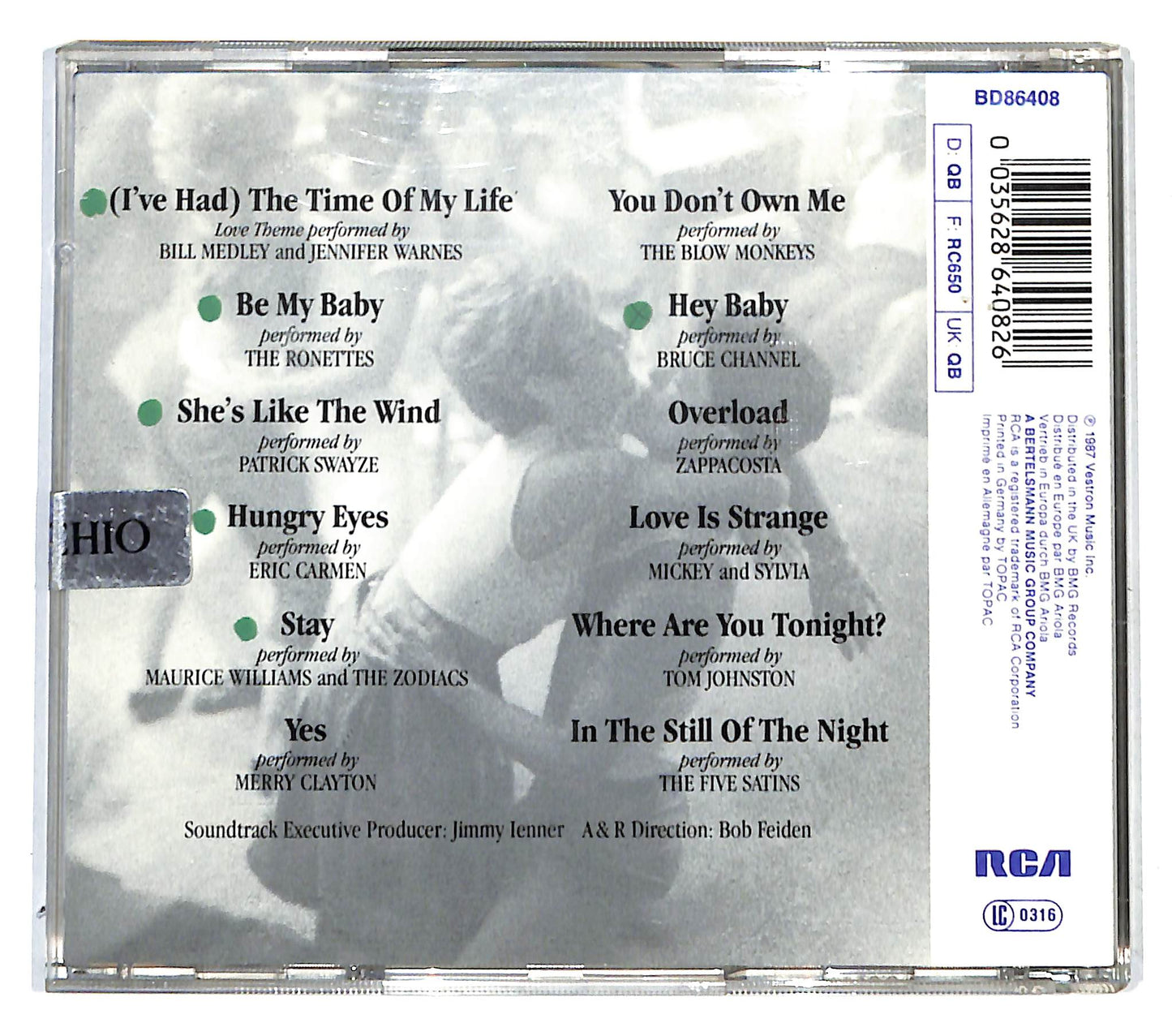 EBOND Dirty Dancing (Selections From The Original Soundtrack) CD CB034628