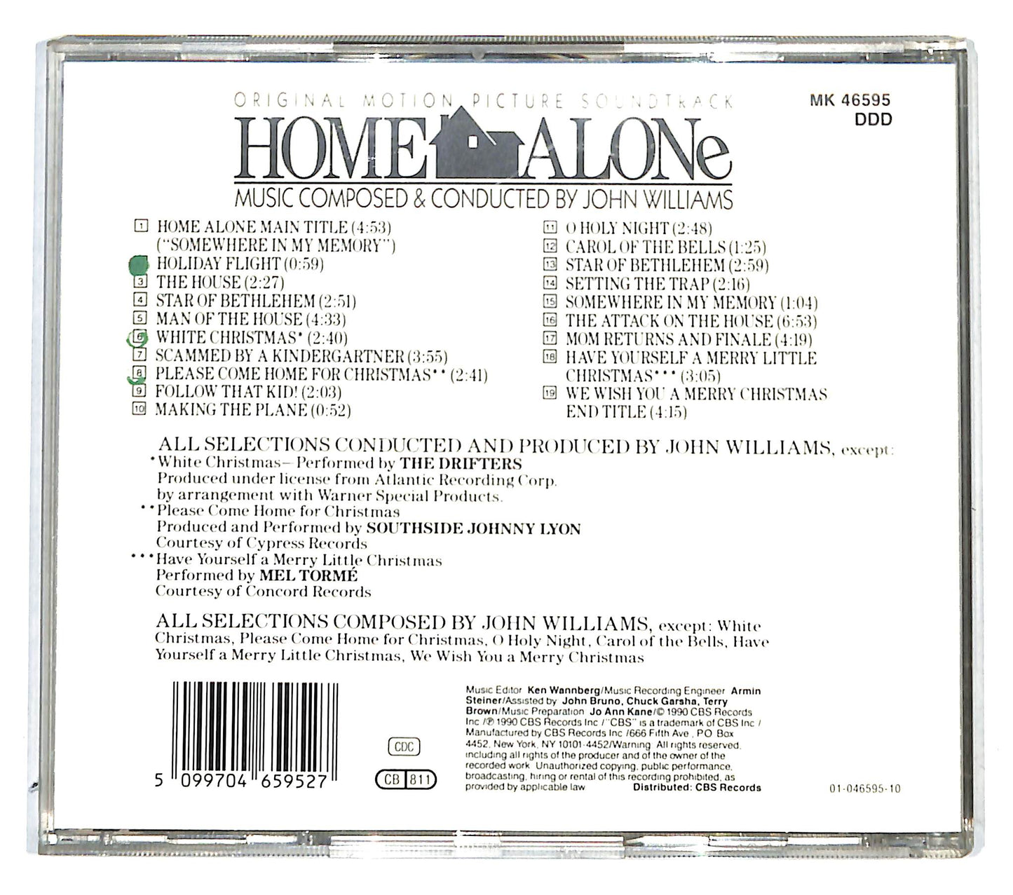 EBOND John Williams - Home Alone CD CB034629