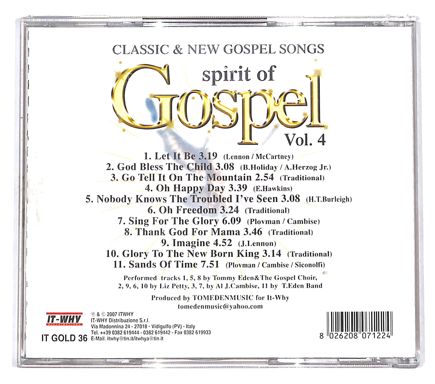 EBOND Various - Spirit of Gospel vol.4 CD CB036003