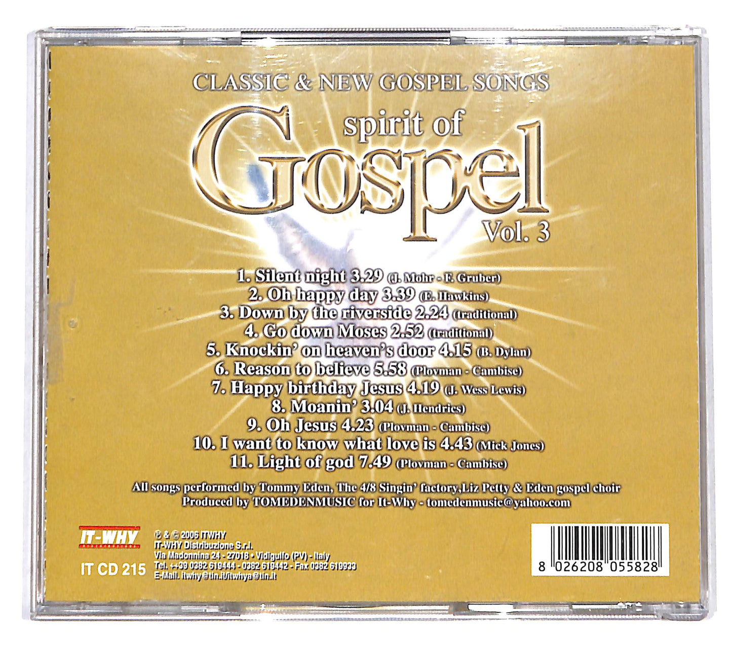 EBOND Various - Spirit of Gospel vol.3 CD CB036004