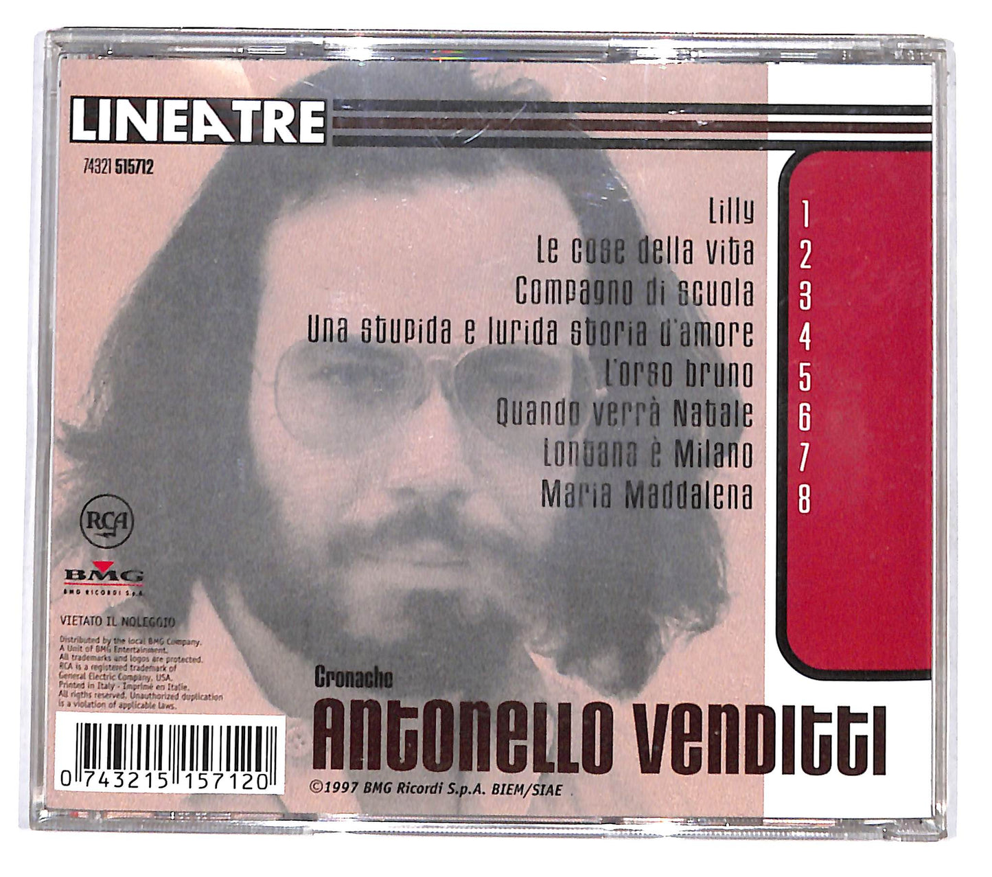 EBOND Antonello Venditti - Cronache CD CB036017
