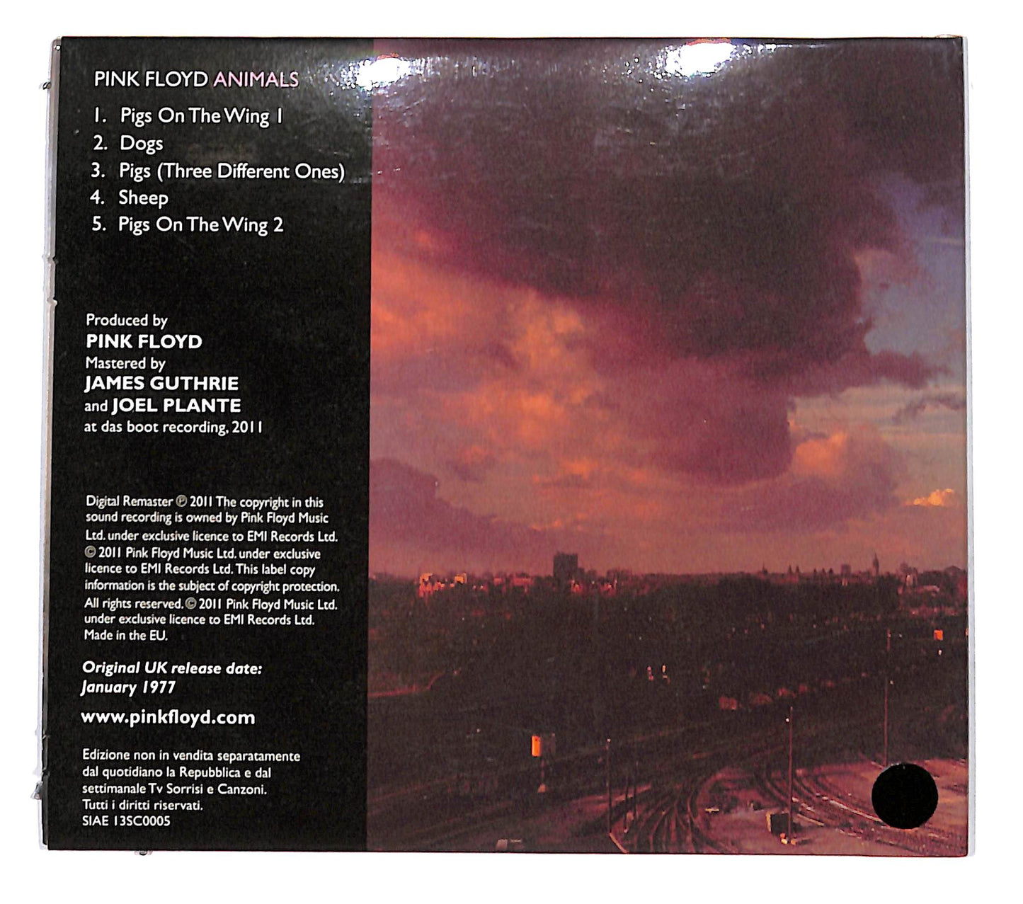 EBOND Pink Floyd - Animals DIGIPACK CD CB036027