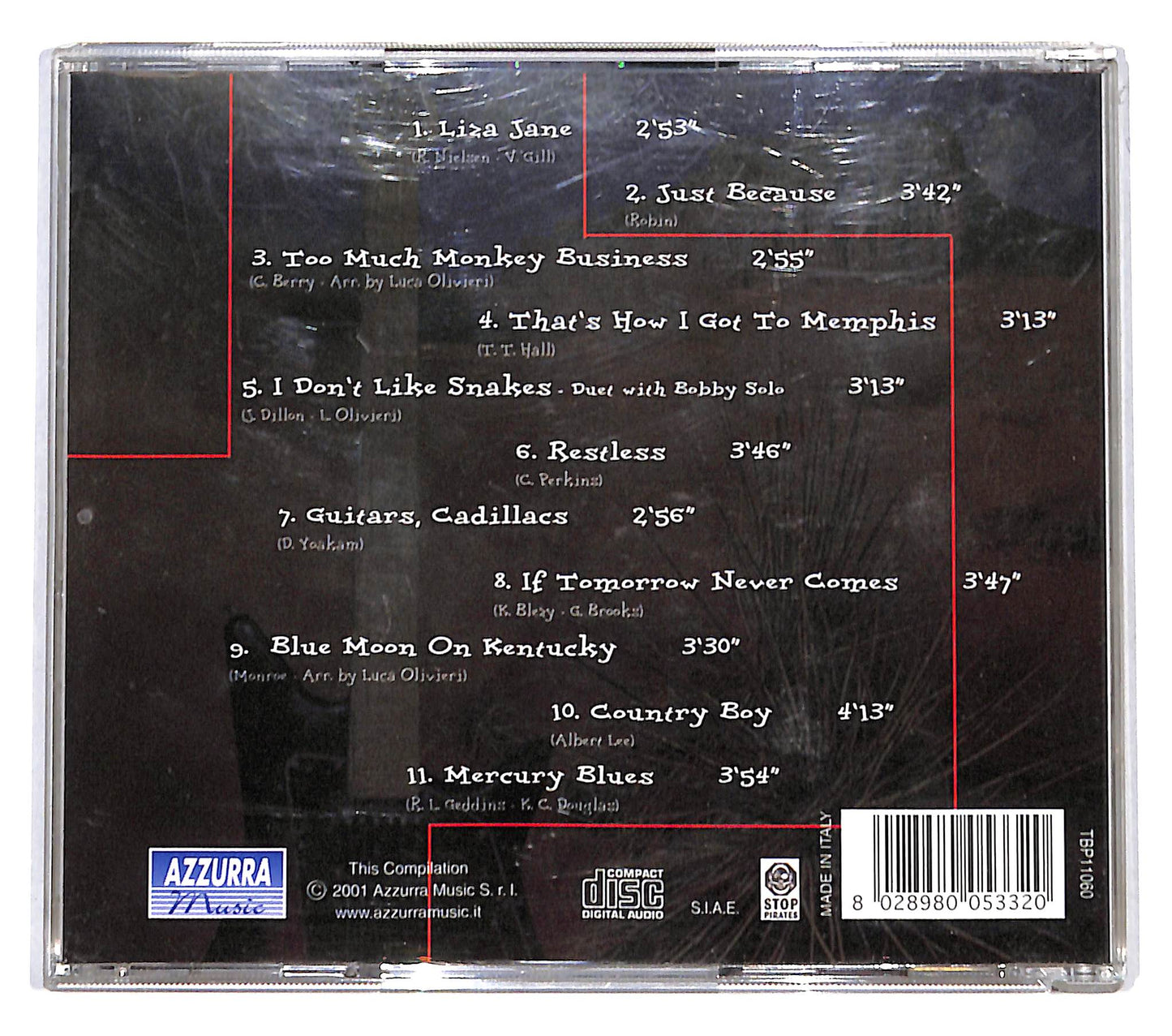 EBOND Luca Olivieri - Country Boy CD CB036035