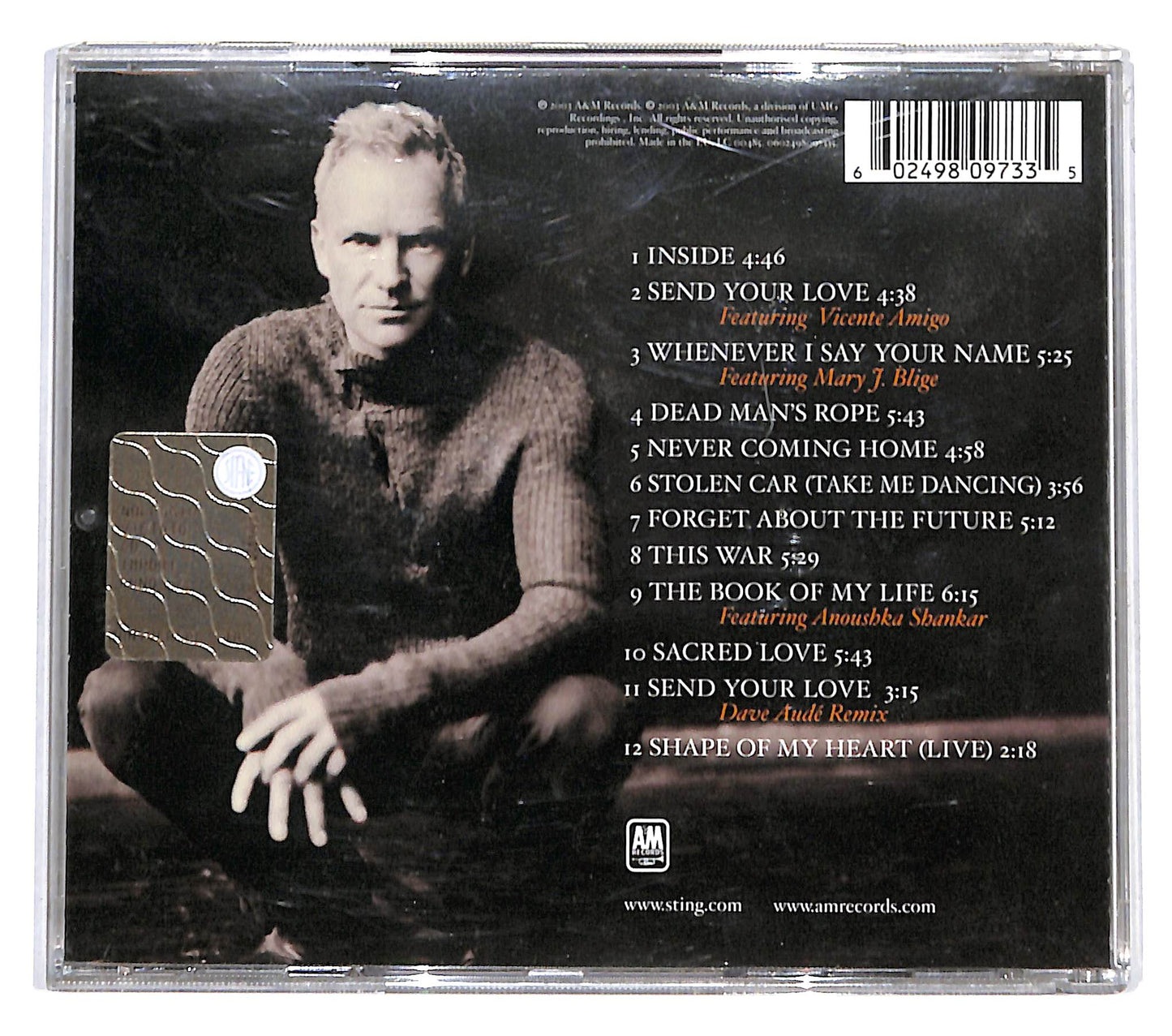 EBOND Sting - Sacred Love CD CB036041