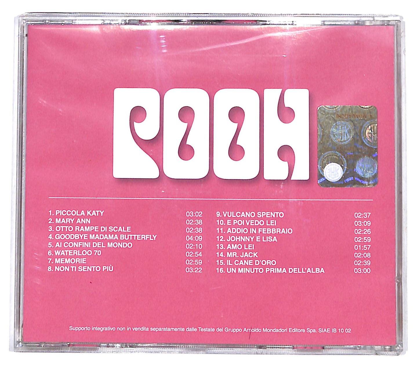 EBOND Pooh - Italian Beat CD CB036043