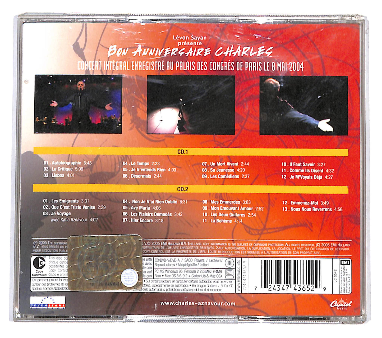 EBOND Charles - Bon Anniversaire CD CB036046