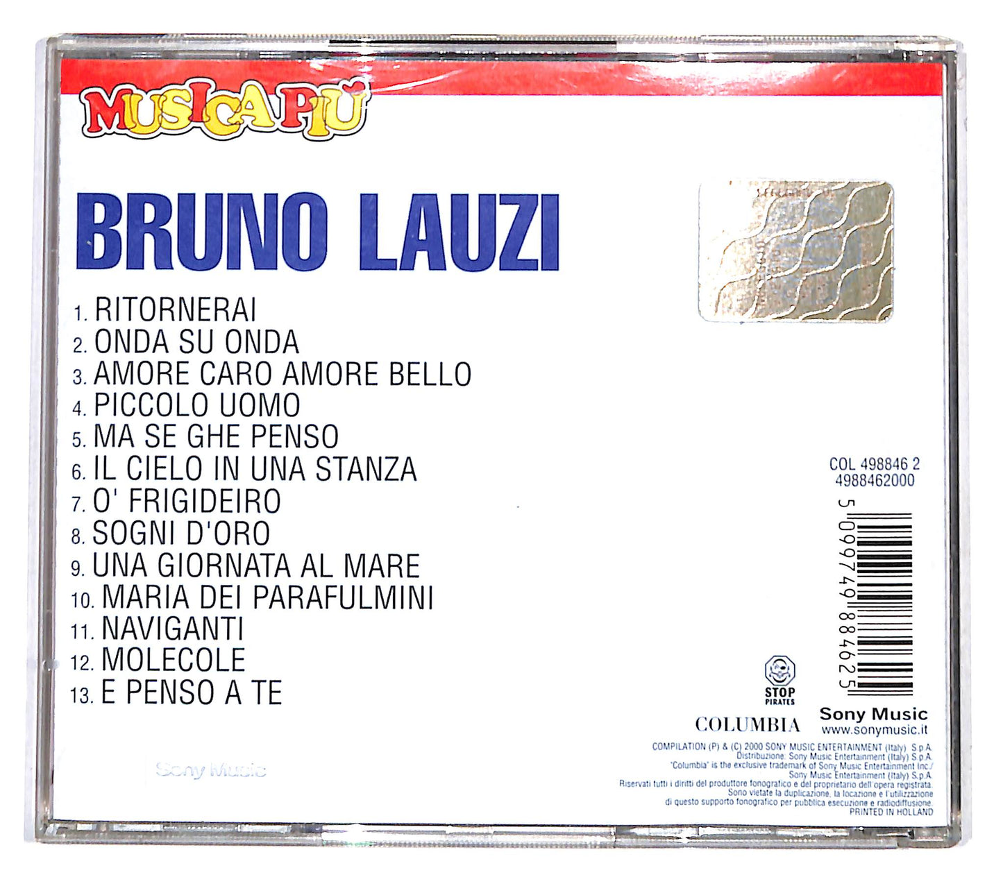 EBOND Bruno Lauzi - Bruno Lauzi CD CB036059
