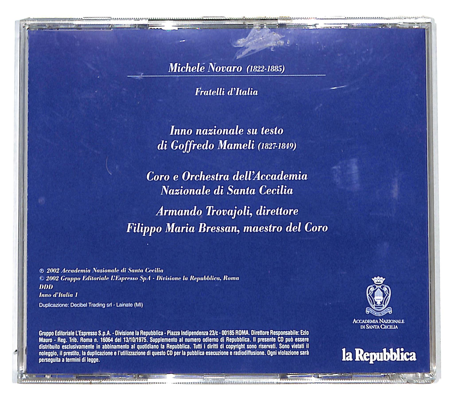 EBOND Various - L'Inno Di Mameli (Fratelli D'Italia) CD CB036313