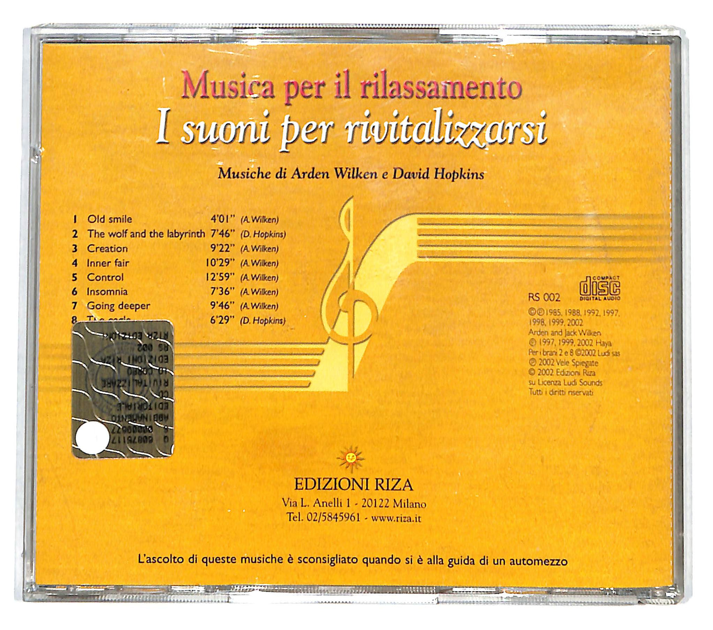 EBOND Musica per il rilassamento - i suoni per rivitalizzarsi CD CB036321